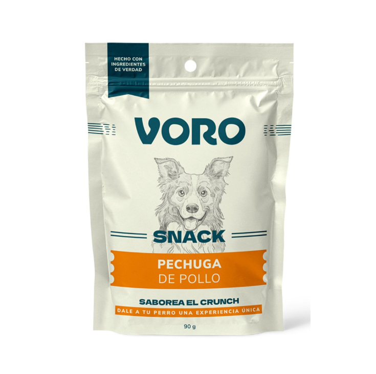 VORO SNACK PECHUGA DE POLLO 90G