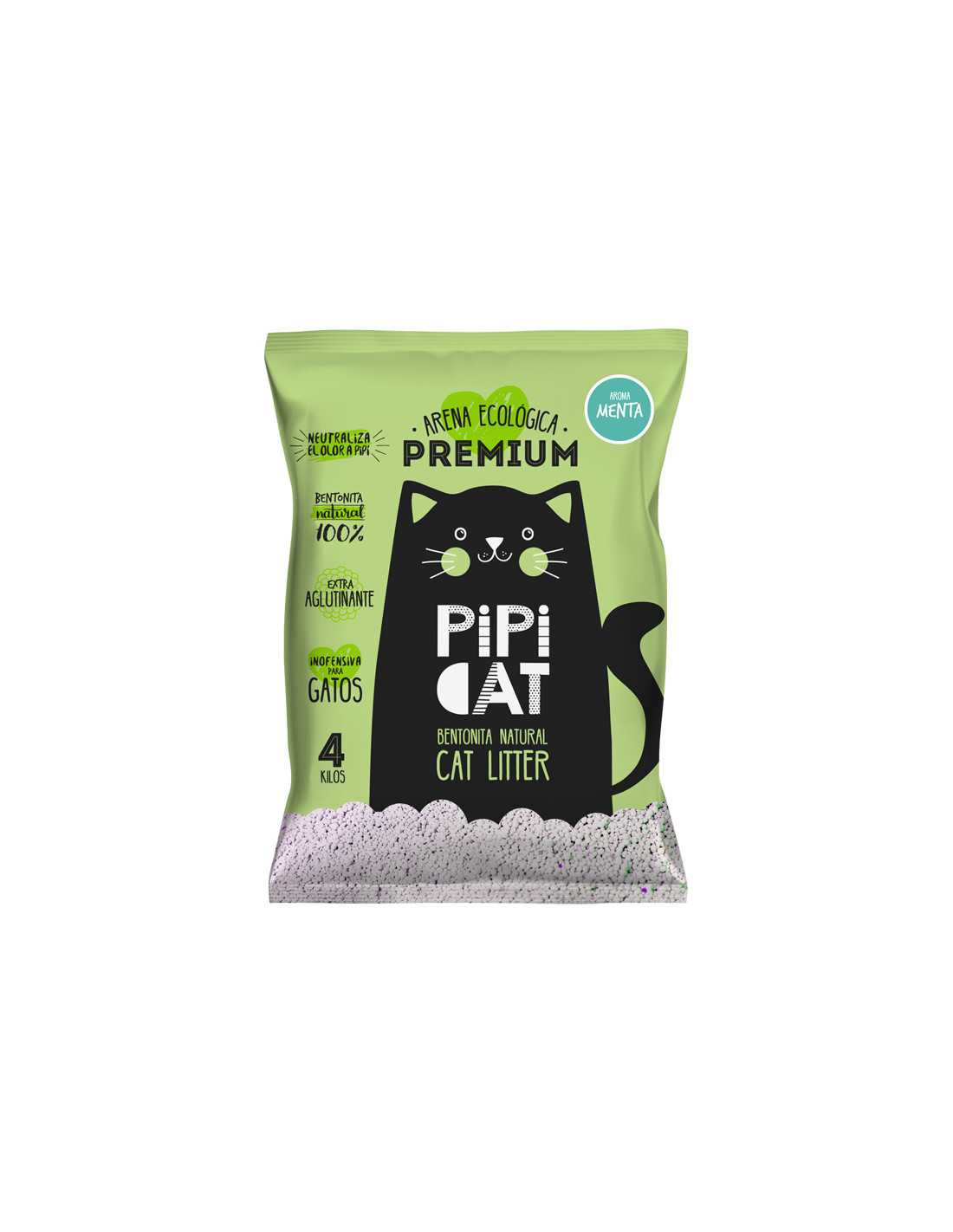 PIPICAT ARENA SANITARIA DE MENTA 4 KG